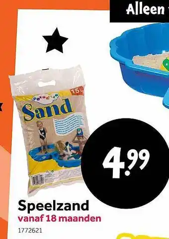 Intertoys Speelzand aanbieding