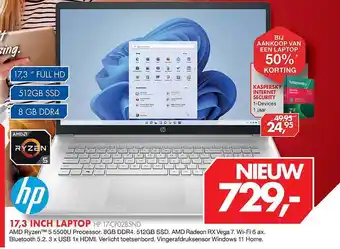 Vobis HP 17,3 Inch Laptop HP 17-CP0285ND aanbieding