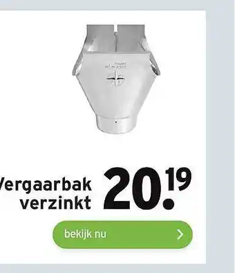 GAMMA Vergaarbak Verzinkt aanbieding