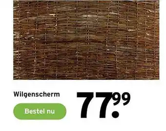 GAMMA Wilgenscherm aanbieding