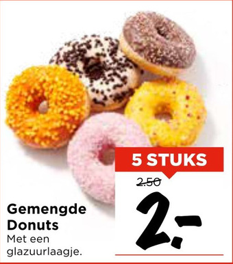 Vomar Voordeelmarkt Gemengde Donuts aanbieding