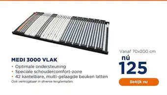 TotaalBED Medi 3000 Vlak Bedbodems aanbieding