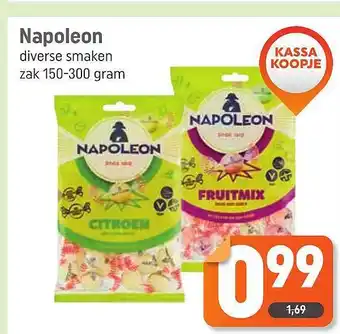 Dagwinkel Napoleon aanbieding