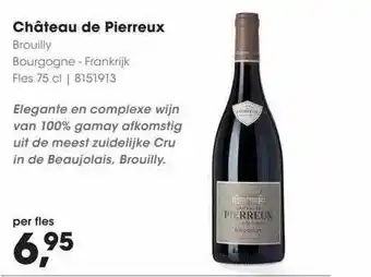 HANOS Château De Pierreux Brouilly Bourgogne - Frankrijk aanbieding