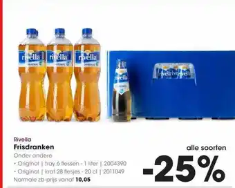 HANOS Rivella Frisdranken aanbieding