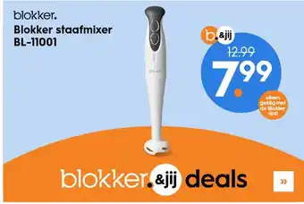 Blokker Blokker Staafmixer BL-11001 aanbieding