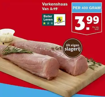 Hoogvliet Varkenshaas aanbieding