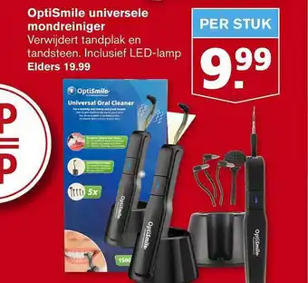 Hoogvliet OptiSmile Universele Mondreiniger aanbieding