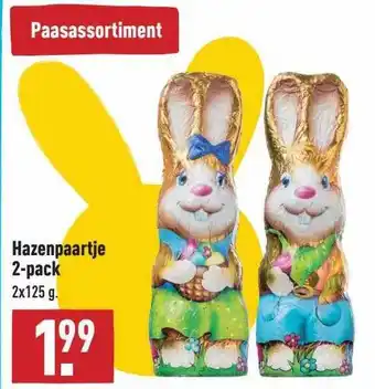 ALDI Hazenpaartje 2-Pack aanbieding