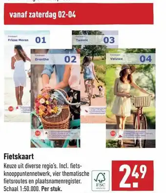 ALDI Fietskaart aanbieding