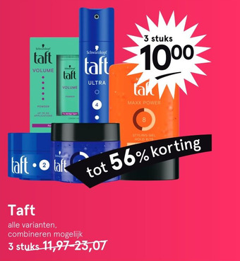 Etos Taft aanbieding