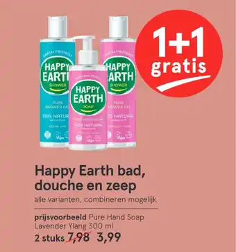 Etos Happy Earth bad, douche en zeep aanbieding