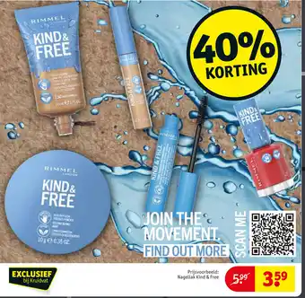 Kruidvat Rimmel aanbieding