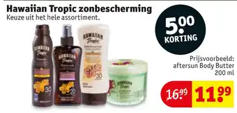 Kruidvat Hawajjan Tropic zonbescherming aanbieding