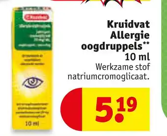 Kruidvat Kruidvat Allergie oogdruppels* aanbieding