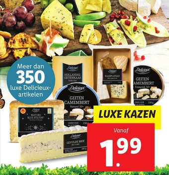 Lidl Luxe Kazen aanbieding
