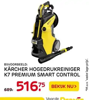 Praxis Karcher Hogedrukreiniger K7 Premium Smart Control aanbieding