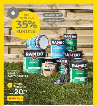 Praxis Rambo Pantserbeits 750 ml aanbieding