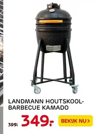 Praxis Landmann Houtskool-Barbecue Kamado aanbieding