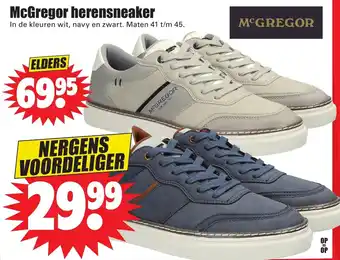 Dirk Mcgregor herensneaker aanbieding