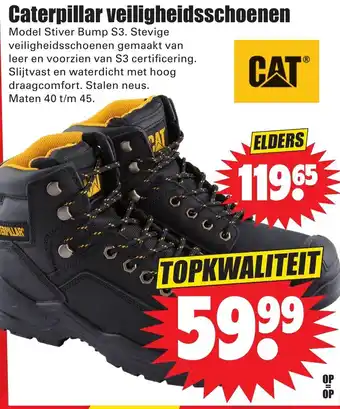 Dirk Cat Caterpillar veiligheidsschoenen aanbieding