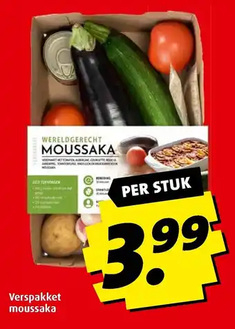 Boni Verspakket moussaka aanbieding