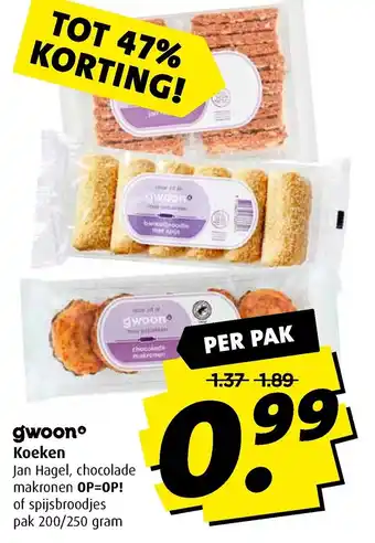 Boni Koeken 200g aanbieding