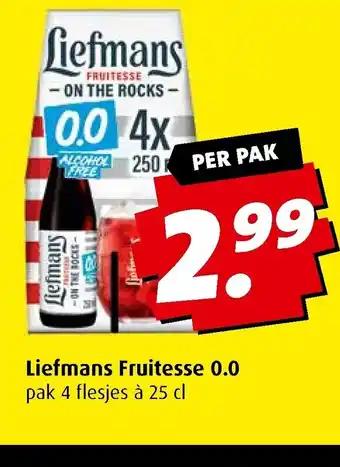 Boni Liefmans fruitesse 0.0 25cl aanbieding