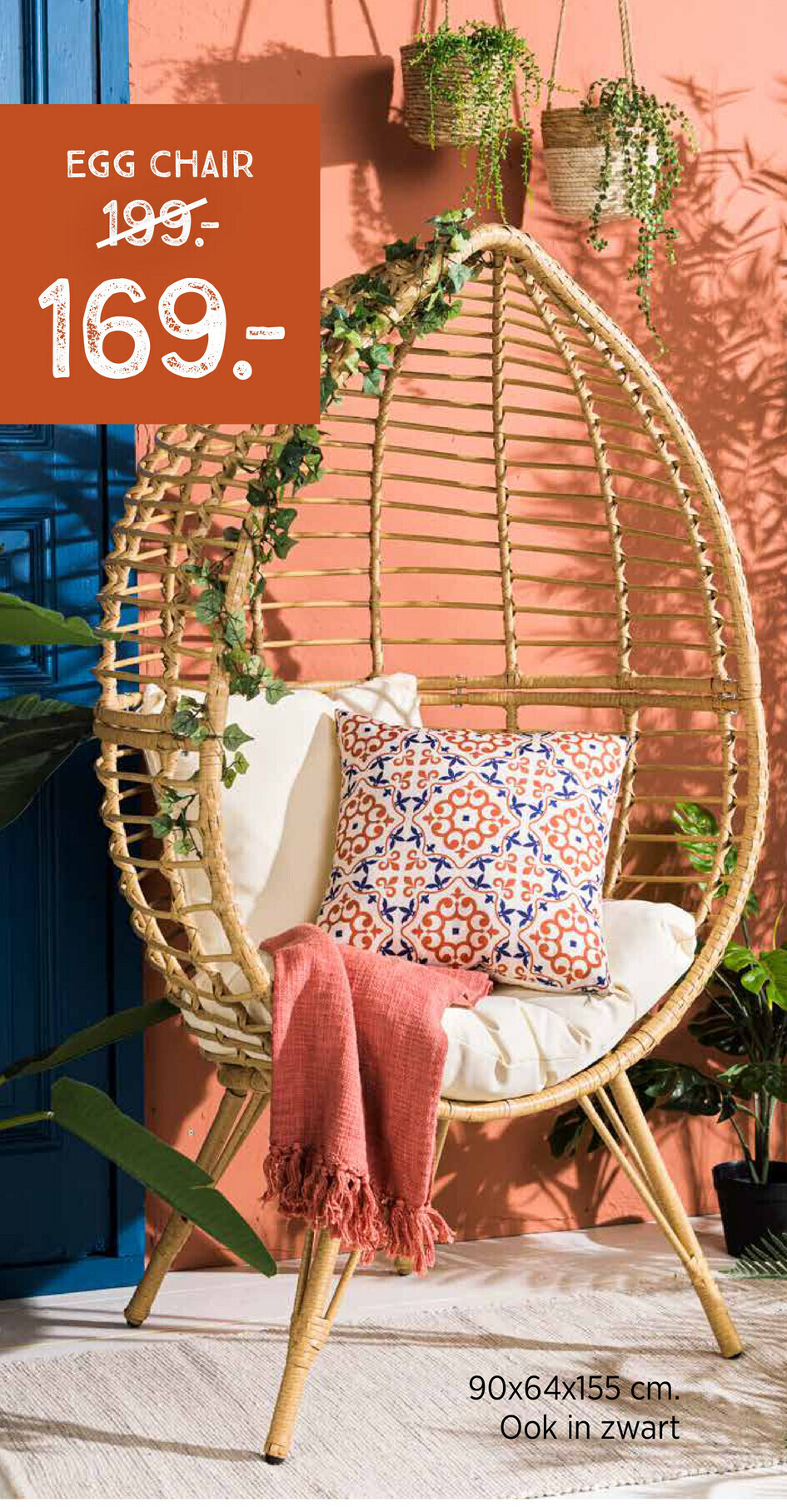 Egg chair aanbieding bij Xenos