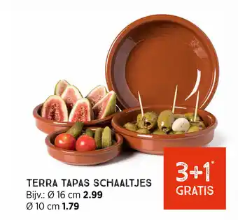 Xenos Terra tapas schaaltjes 16cm aanbieding