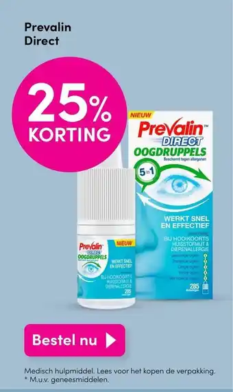 DA Prevalin Direct aanbieding