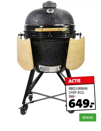 Intratuin Bbq Urban Chef Egg aanbieding