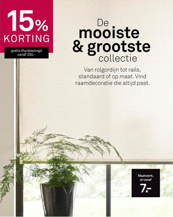 Karwei Maatwerk aanbieding