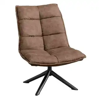 Leen Bakker Fauteuil Clay - taupe aanbieding