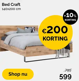 Beter Bed Bed Craft 140x200cm aanbieding