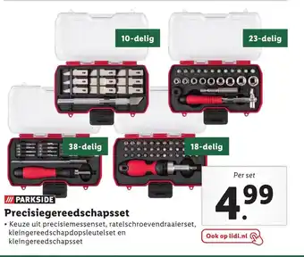 Lidl Precisiegereedschapsset aanbieding