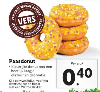 Lidl Paasdonut aanbieding