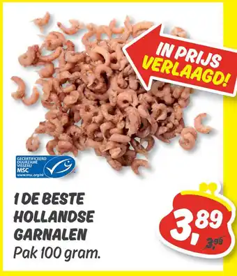 Dekamarkt 1DE BESTE HOLLANDSE GARNALEN aanbieding