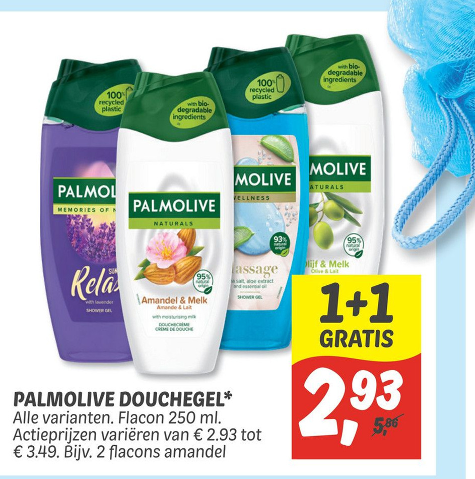 PALMOLIVE DOUCHEGEL* aanbieding bij Dekamarkt