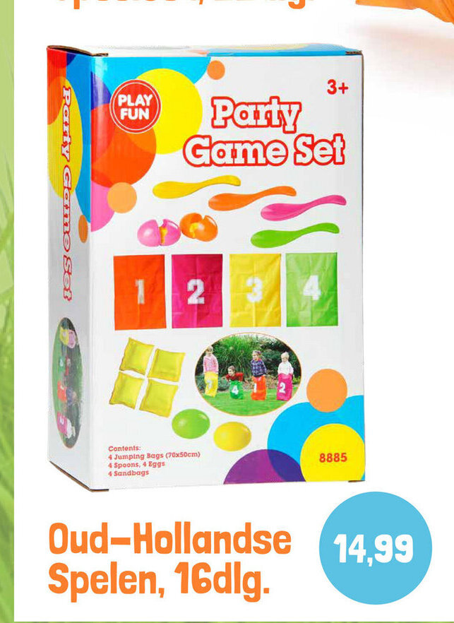 OudHollandse Spelen, 16dlg aanbieding bij Lobbes