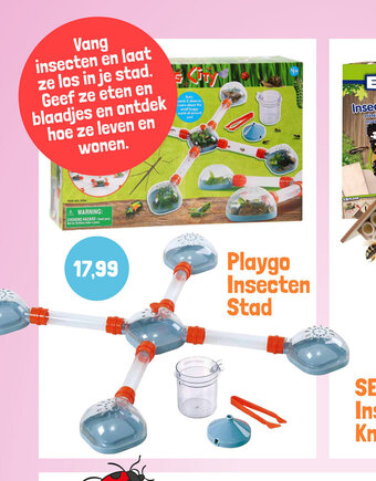 Lobbes Playgo Insecten Stad aanbieding