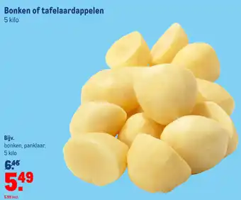 Makro Bonken of tafelaardappelen 5kg aanbieding