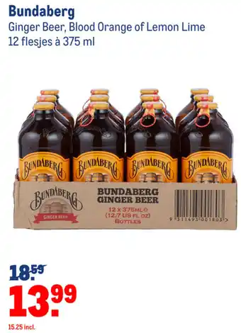 Makro Bundaberg 12x375ml aanbieding