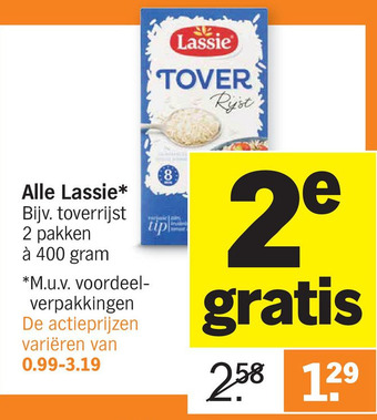 Albert Heijn Alle Lassie aanbieding