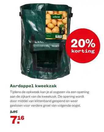 Welkoop Aardappel kweekzak aanbieding