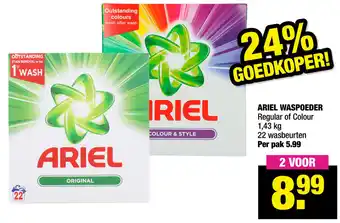 Big Bazar Ariel Waspoeder 1.43kg aanbieding