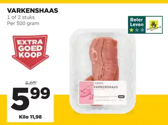 Jumbo Varkenshaas 500g aanbieding