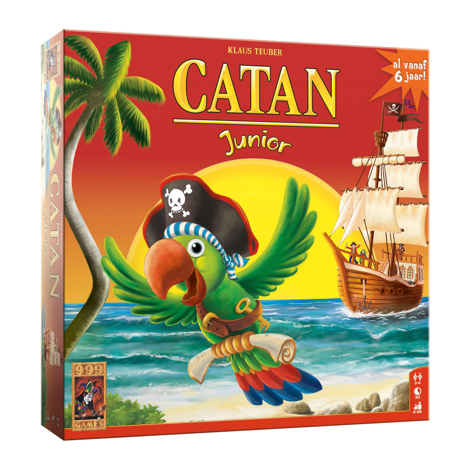 999 Games Catan Junior bordspel aanbieding bij Wehkamp