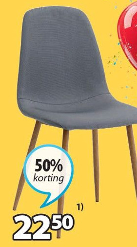 Jysk Jonstrup Eetkamerstoel aanbieding
