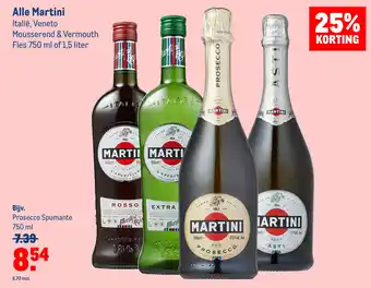 Makro Alle Martini aanbieding